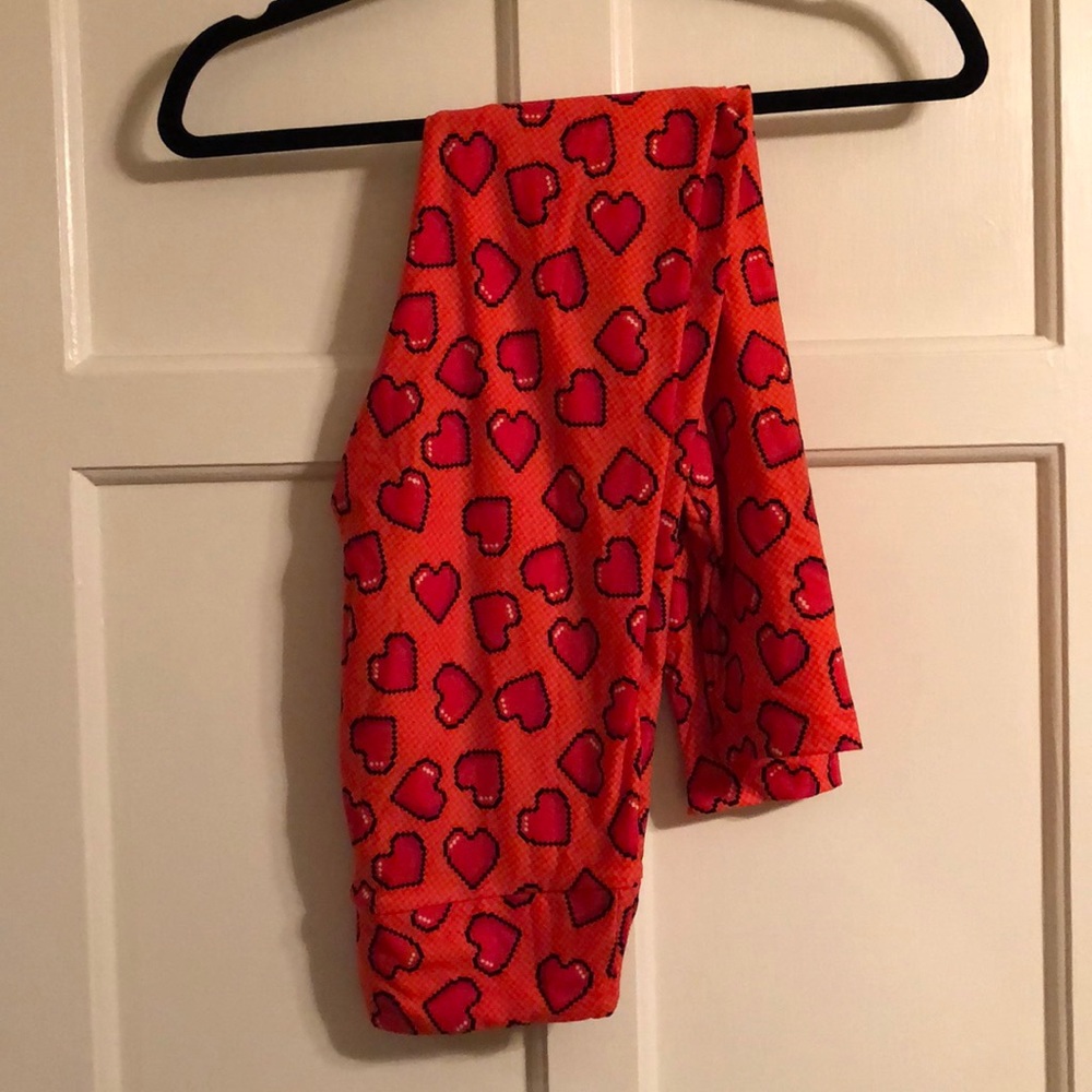 New LuLaRoe Valentine Leggings-OS